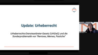 Update: Urheberrecht